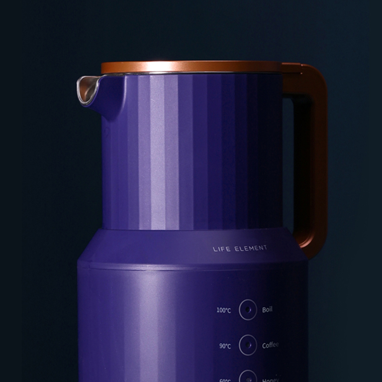800mL Multifunction Constant Temperature Adjustable Stainless Steel Electric Kettle