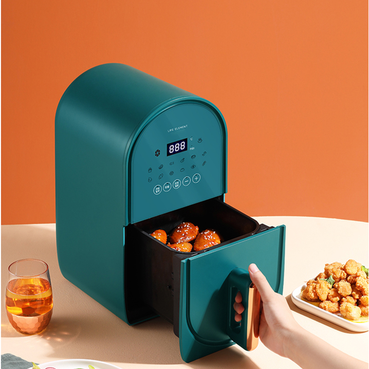 3L Air Fryer Adjustable Thermostat Cooking Surface Oil Free