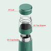 304 Stainless Steel Electric Heating Travel Vacuum Insulated Mug Smart Water Bottle